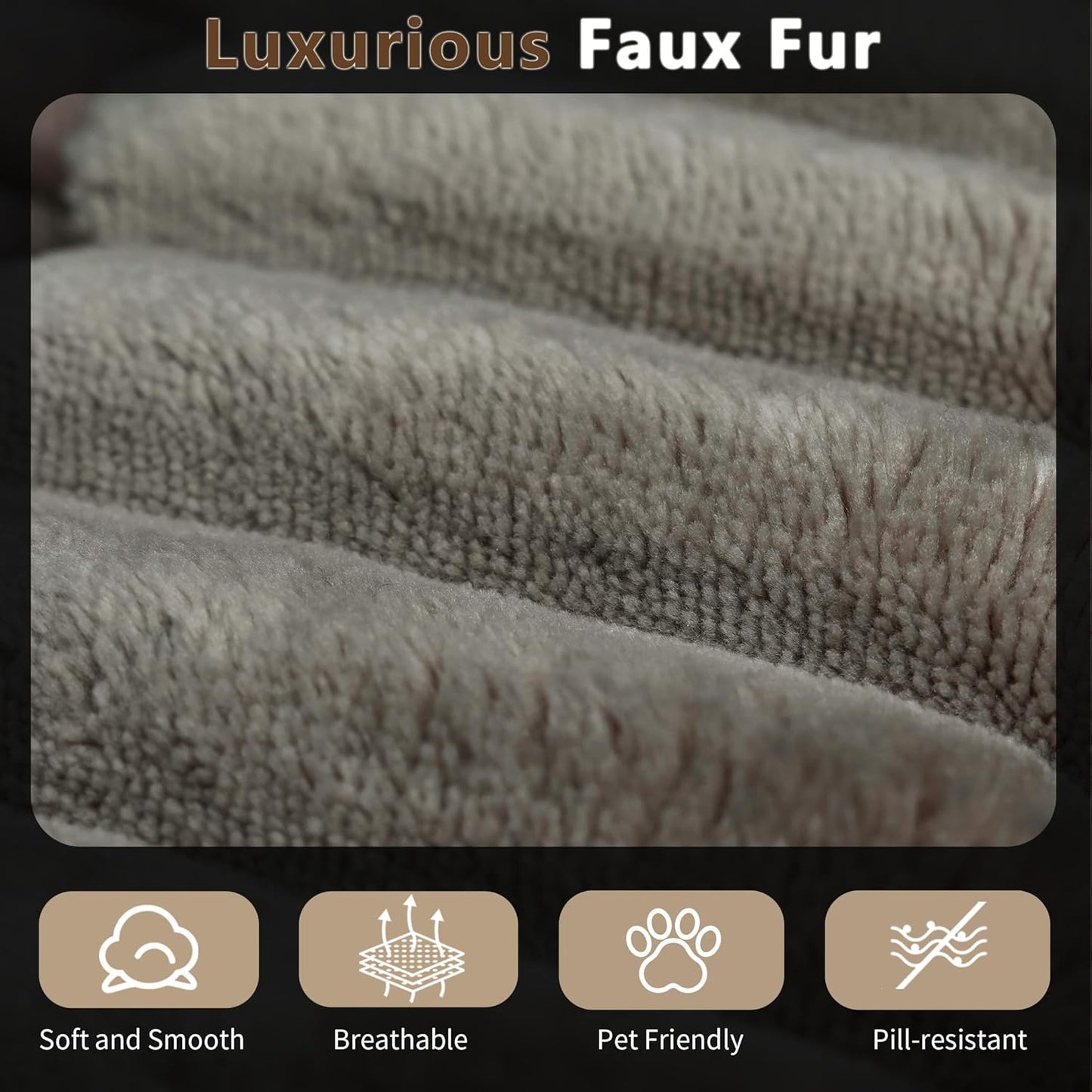 80” Oversized Double Lounge Chaise,Cloud Plush Sofa Bed