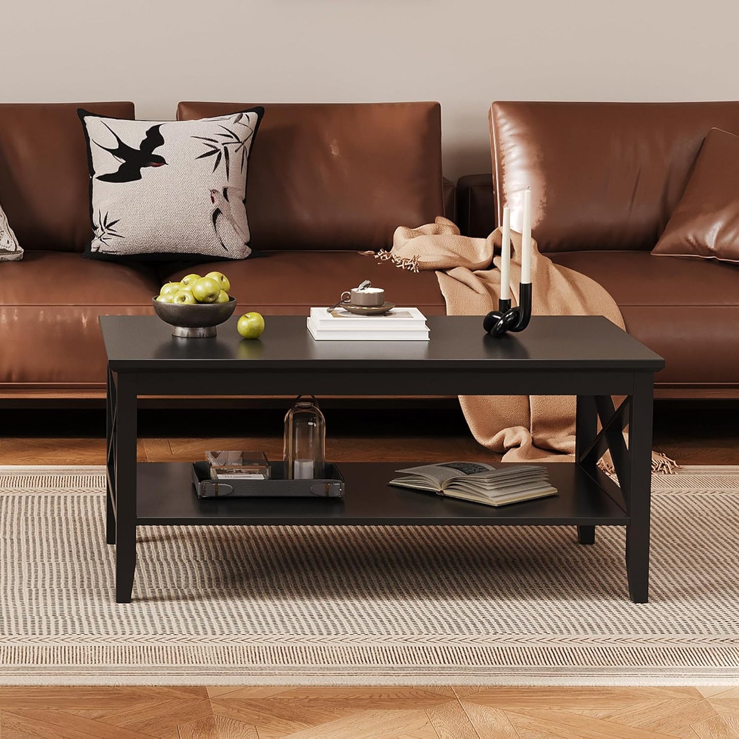 ChooChoo Oxford Coffee Table with Thicker Legs
