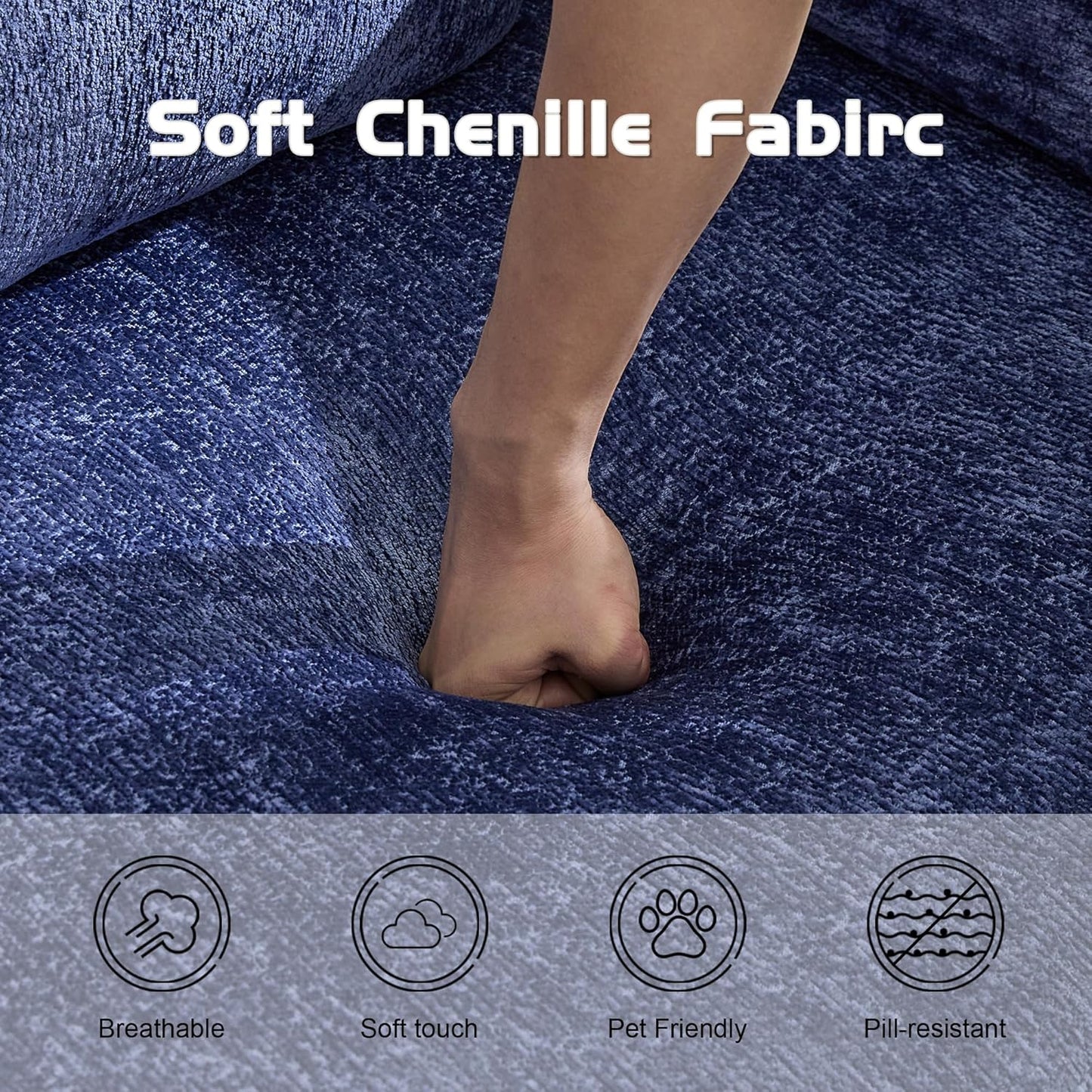 Compression Floor Sofa Bed, 3-Seat