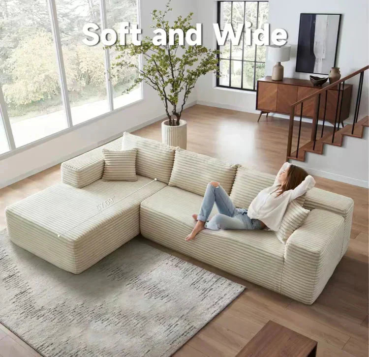 Sink Into Bliss – Cloud Comfort Sofa for Ultimate Relaxation