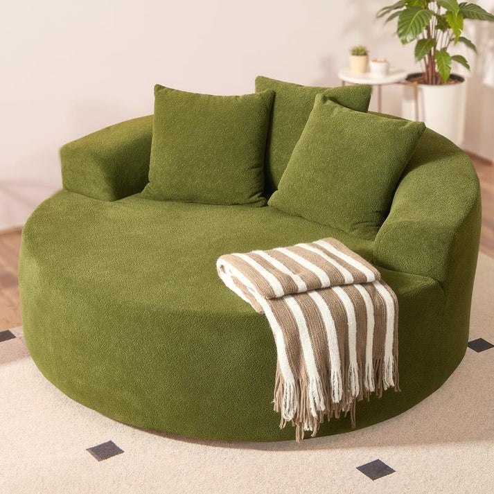 59" compressed fluffy sofa