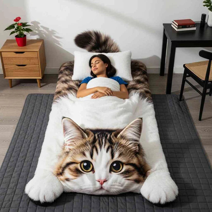 Fluffy Cat Sleeping Bags