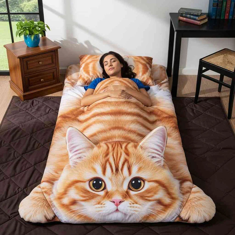 Fluffy Cat Sleeping Bags