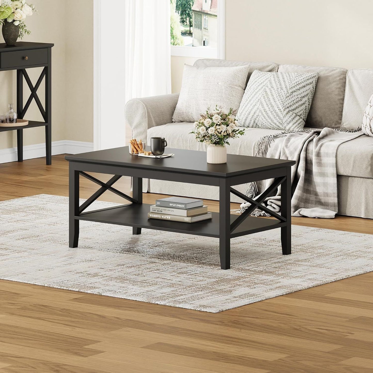 ChooChoo Oxford Coffee Table with Thicker Legs